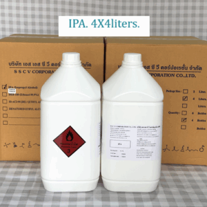 IPA ไอพีเอ Isopropyl 4x4.0 liters.(4-Gallon).