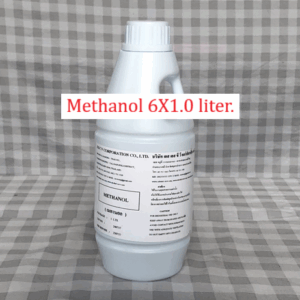 Methanol 6X1.0 liters. เมทานอล
